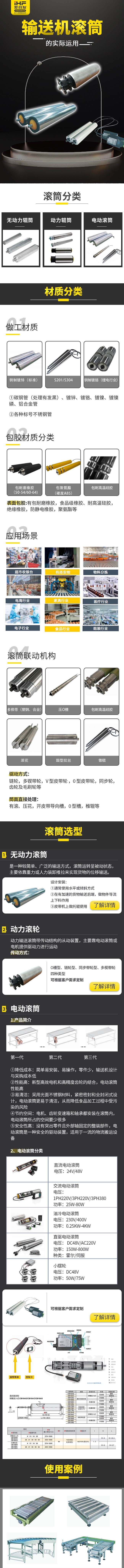 「產(chǎn)品知識」輸送機滾筒的實際運用，你知道嗎?